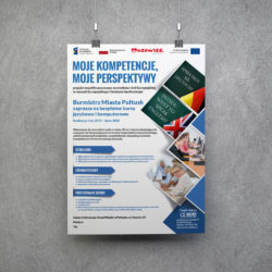 Plakat B3 - projekt Klinika Komputerów - Arcom s.c.