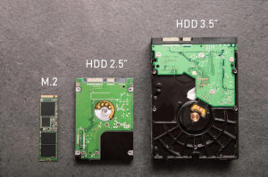 Dysk SDD M.2, HDD 2,5", HDD 3,5"